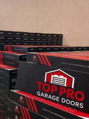 springs & parts for garage doors.